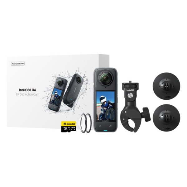 Insta360 X4 akciona kamera Motorcycle Kit (sa 128GB) - 2